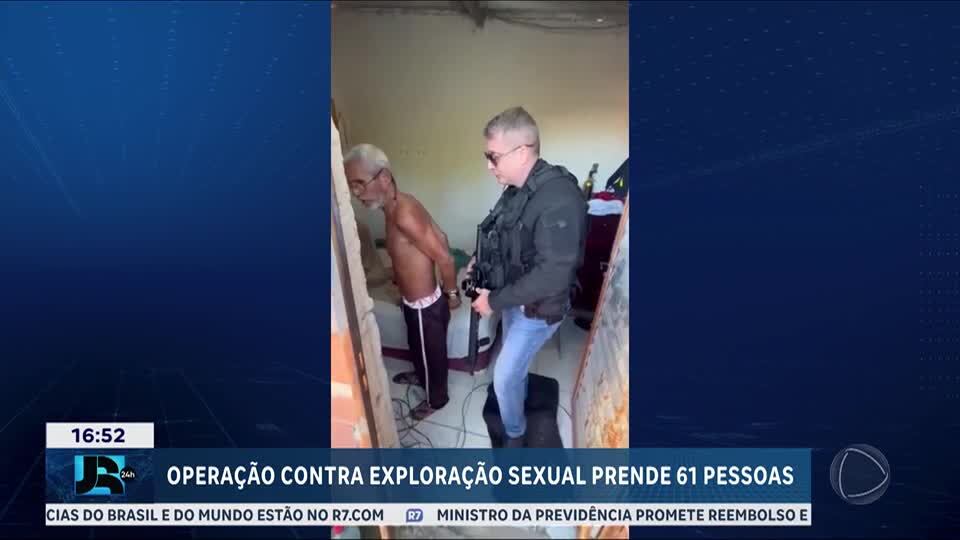 Operação contra exploração sexual de crianças e adolescentes prende 61 pessoas no RJ