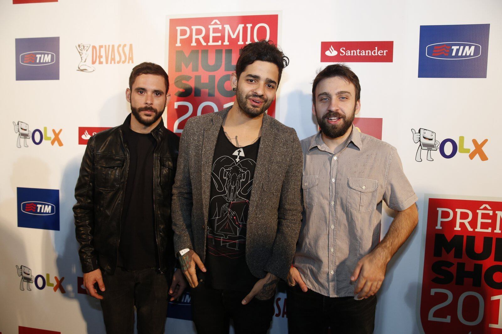 A banda Fresno também marcou presença na festa