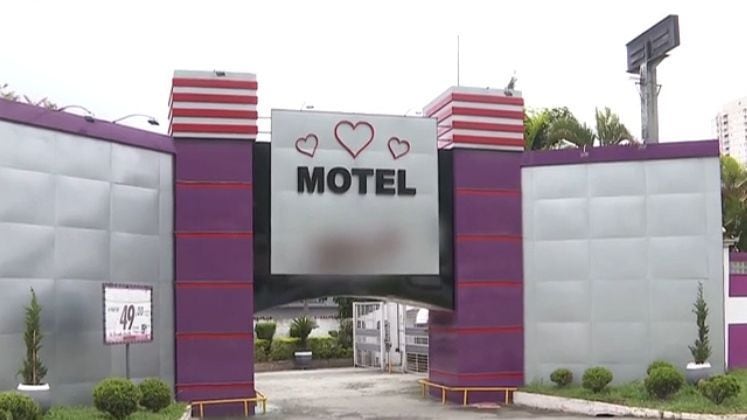 O casal chegou ao motel na zona norte de São Paulo durante a madrugada sem levantar qualquer tipo de suspeita