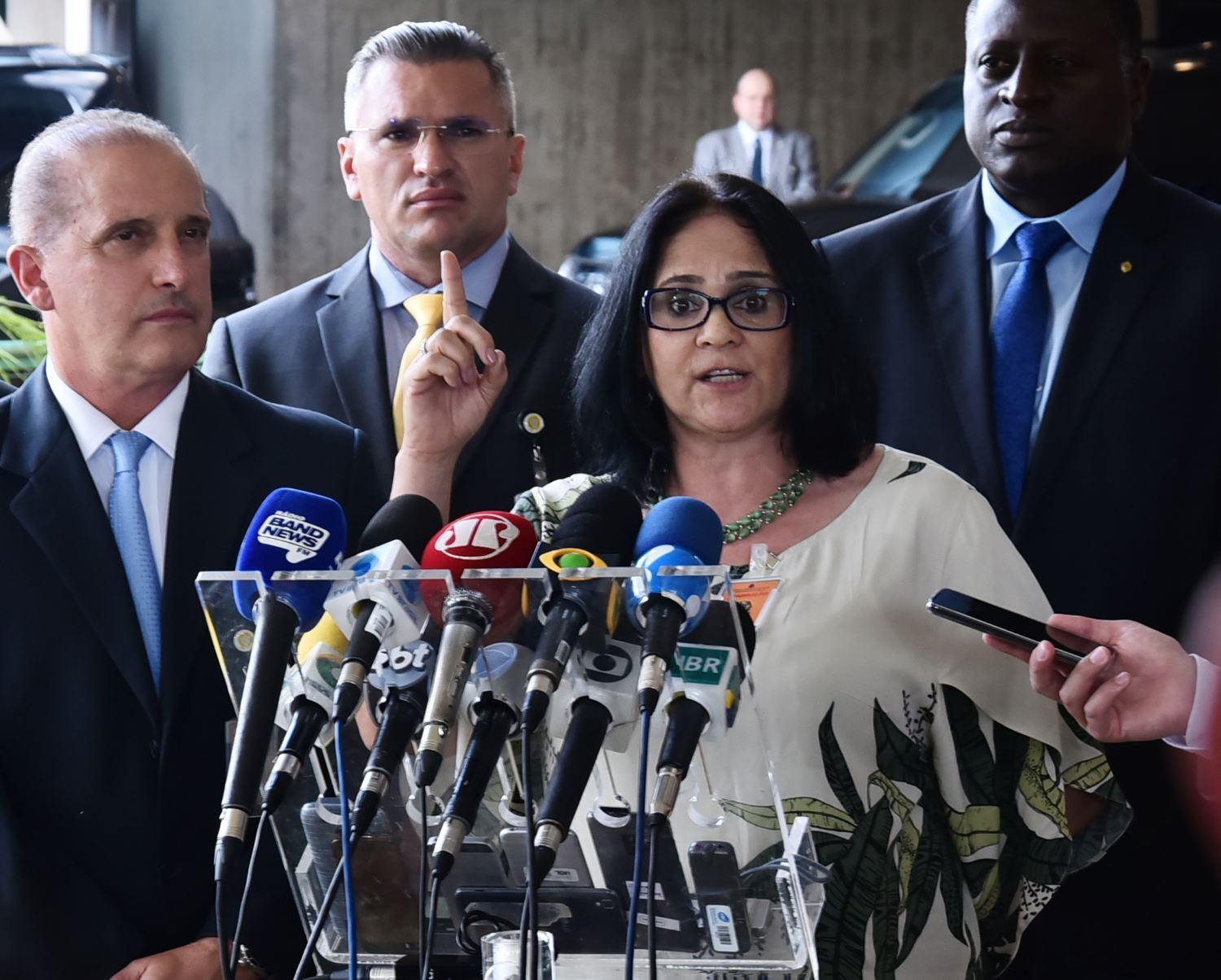 Damares disse ainda não estar assustada