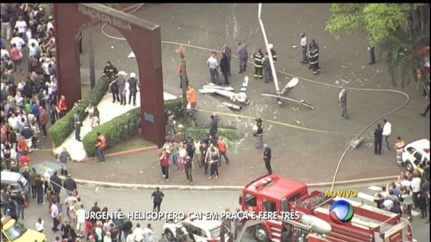 Ele relatou ainda que o tio viu o helicóptero rodopiando no ar.

— Meu tio disse que viu o helicóptero rodopiando, instável desde a avenida do Estado. Depois, ele me ligou e perguntou se [a aeronave] havia caído
