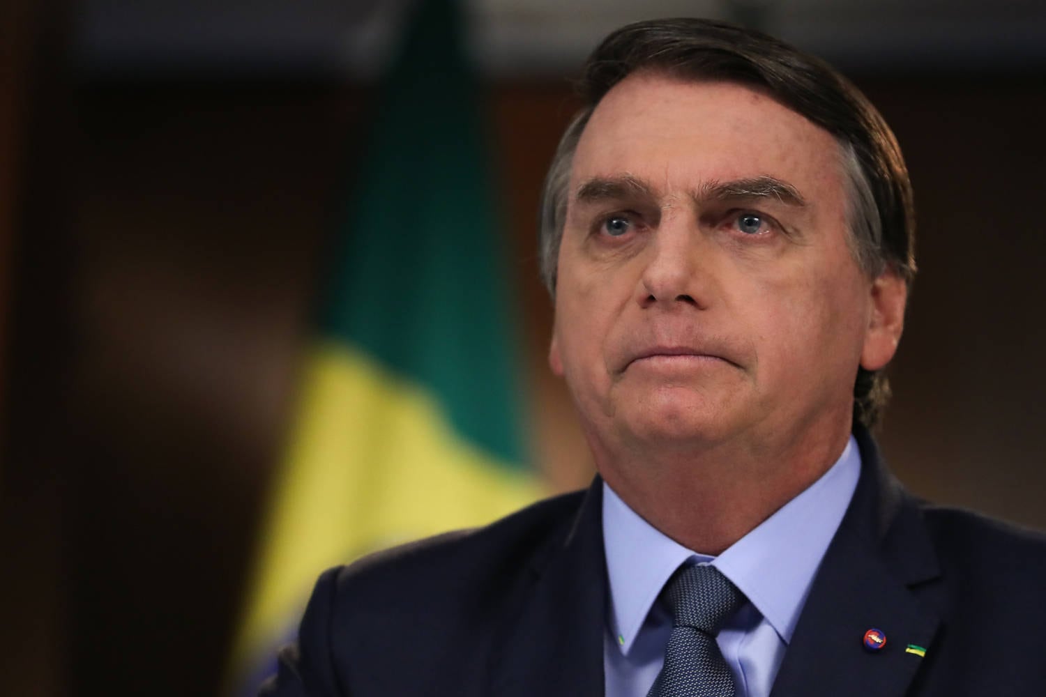 O presidente Jair Bolsonaro, que tem 50% de aprovação