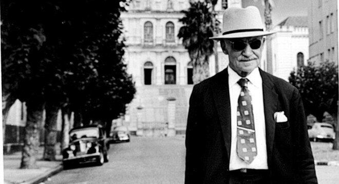 Gino Meneghetti, aos 82 anos, em foto feita na cidade de Porto Alegre