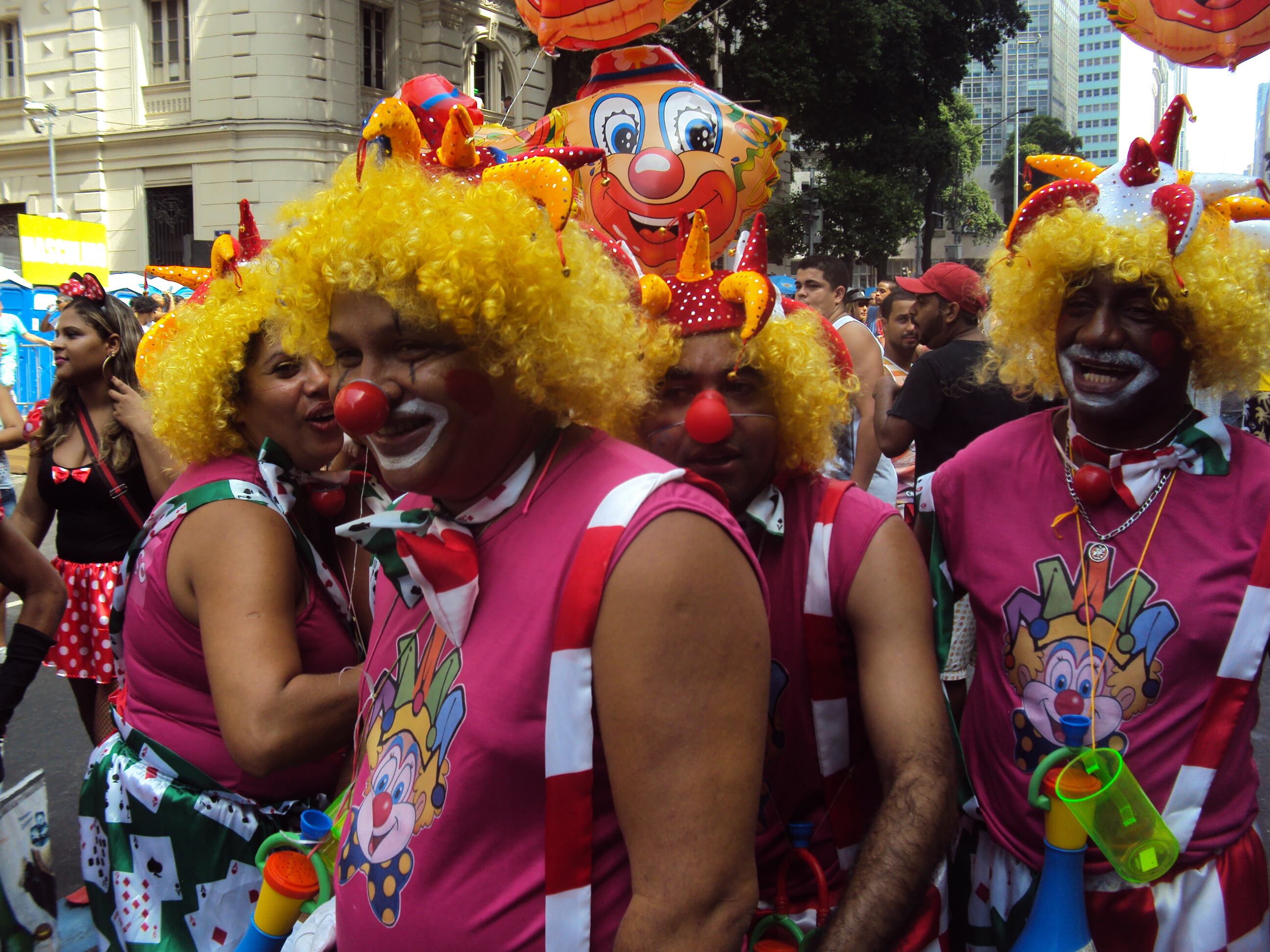 Palhaçada entre amigos