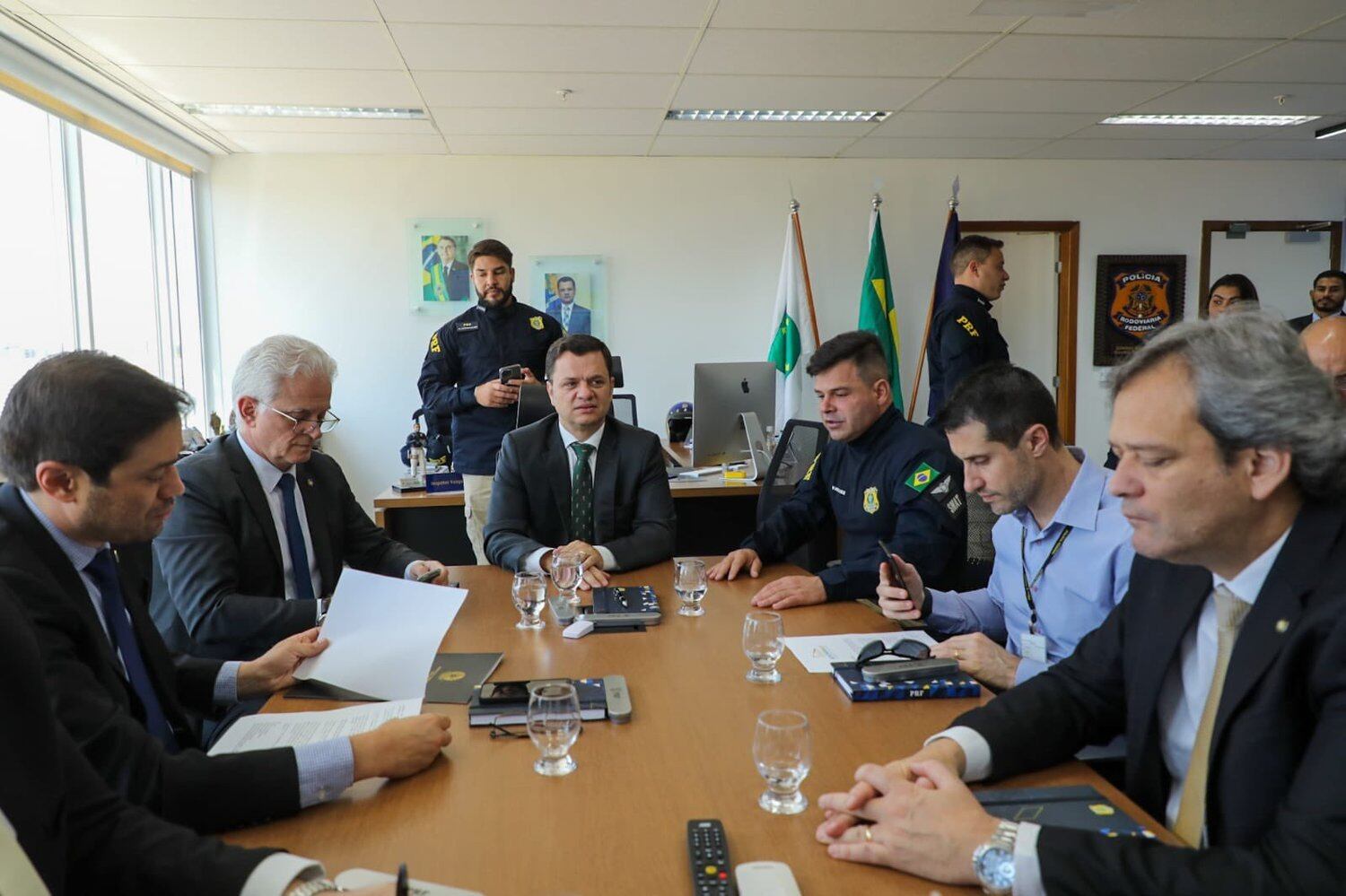 Anderson Torres, ministro da Justiça, em coletiva sobre a Operação Eleições 2022