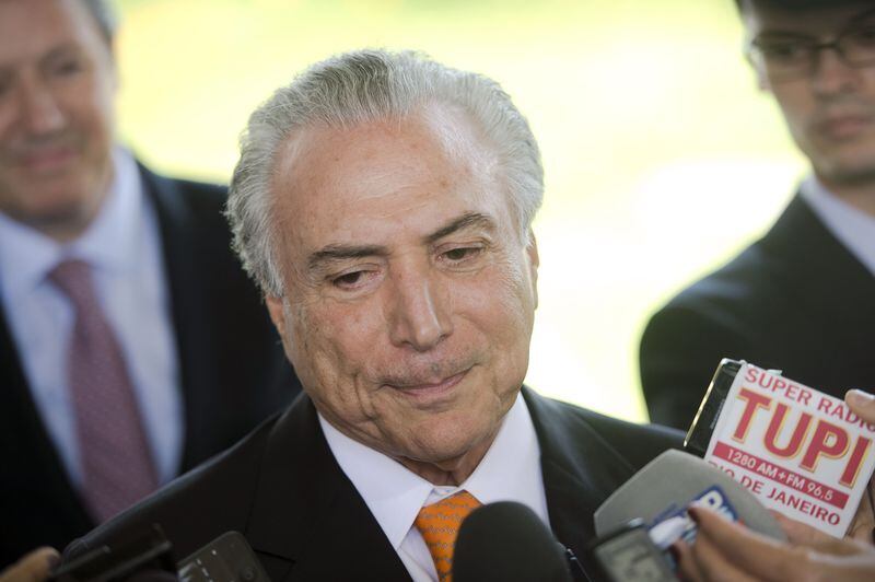 Michel Temer estaria articulando um novo governo
