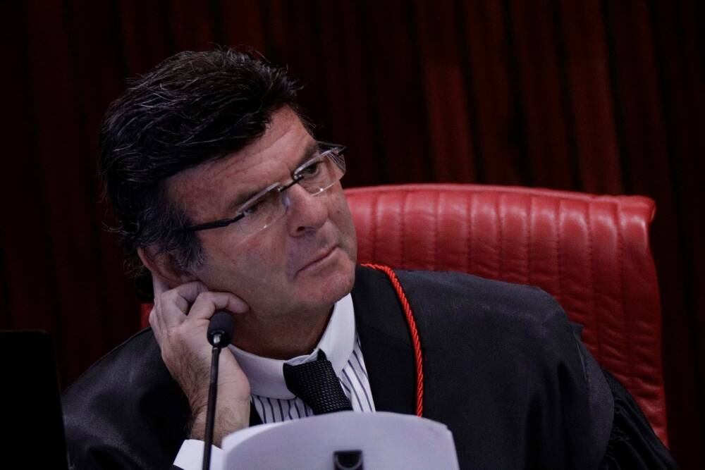 Luiz Fux durante o julgamento da chapa Dilma-Temer