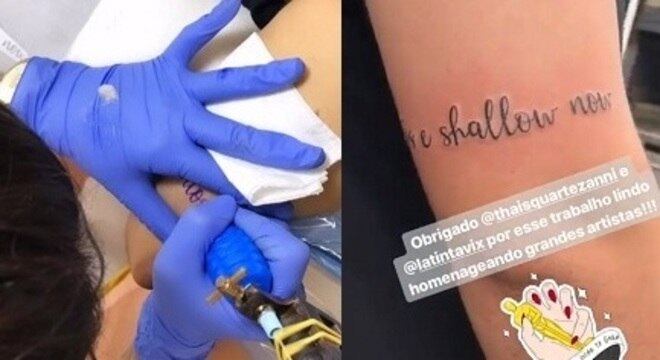 Fã capixaba fez tatoo com versão que virou meme
