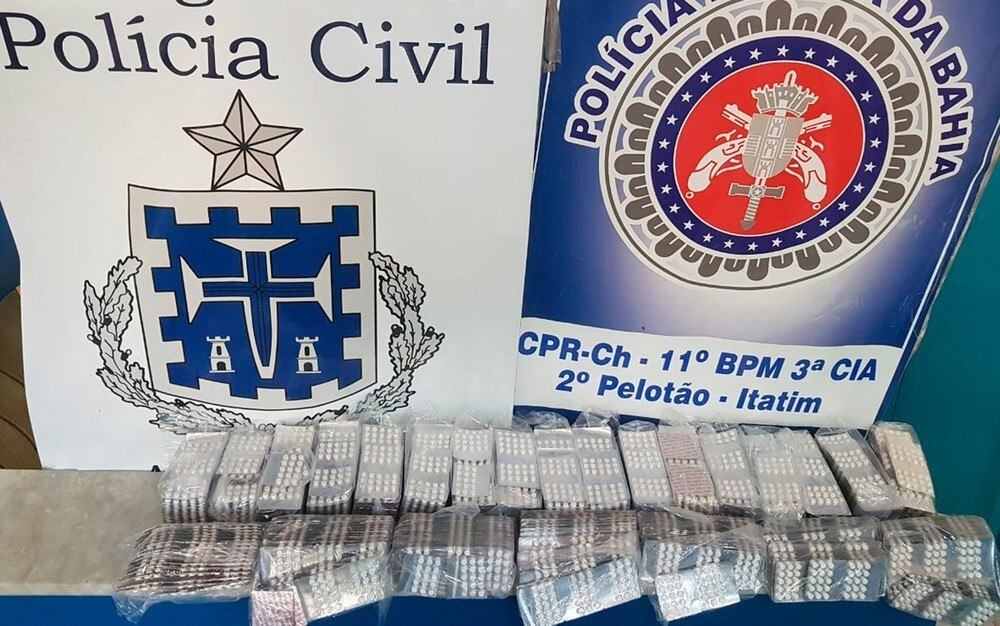 Material apreendido será encaminhado para perícia