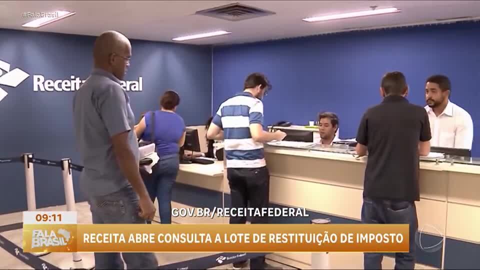 Receita Federal libera consulta ao terceiro lote de restituição do Imposto de Renda