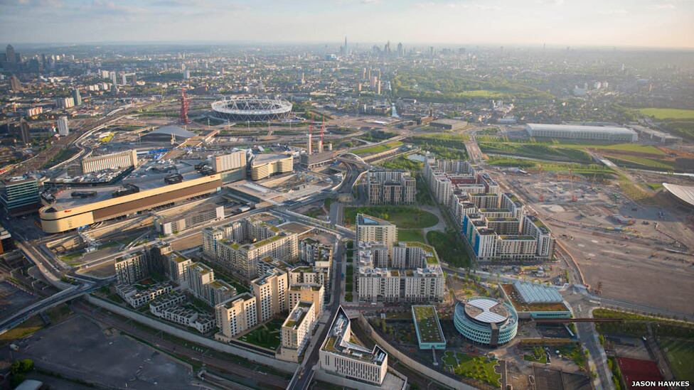 Imagens aéreas mostram Londres em perspectivas espetaculares