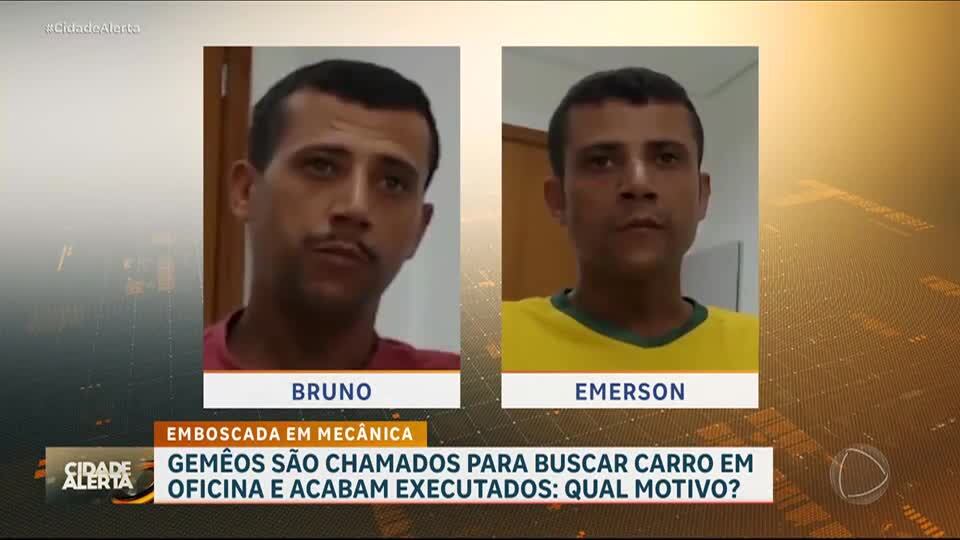 Mistério em oficina: irmãos gêmeos são assassinados ao irem buscar carro