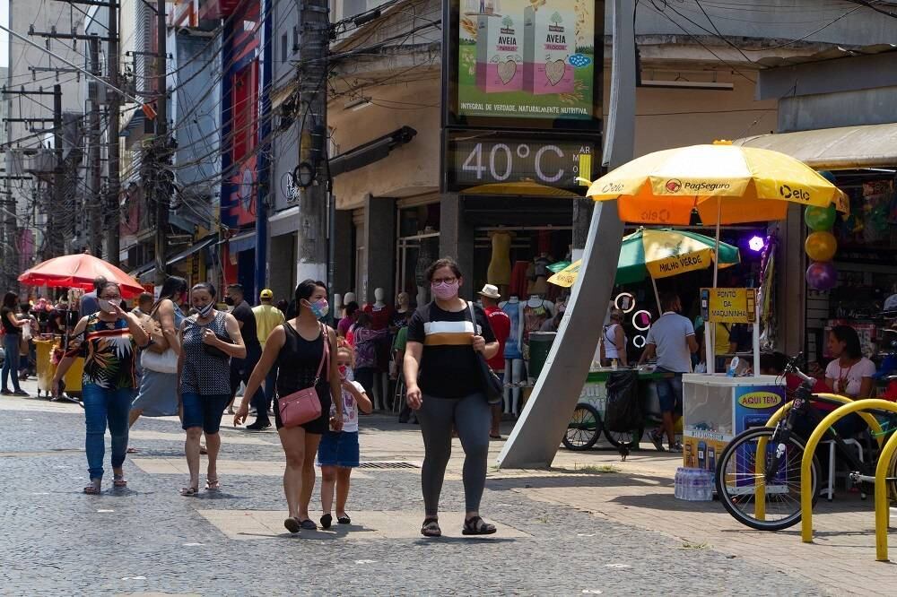 SP alcançou quatro das cinco maiores temperaturas do registro histórico