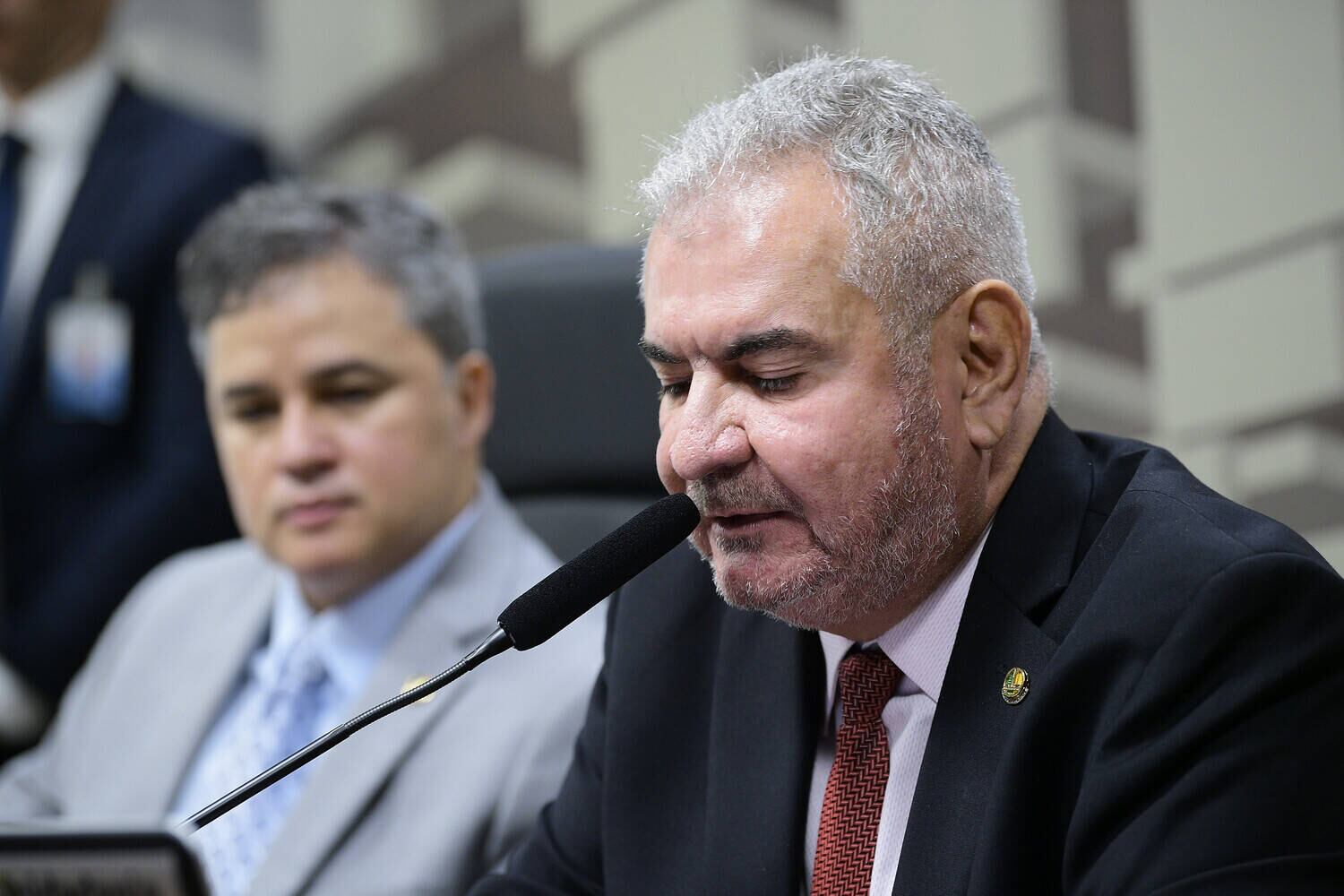 Senadores Angelo Coronel (PSD-BA) e Efraim Filho (União-PB)