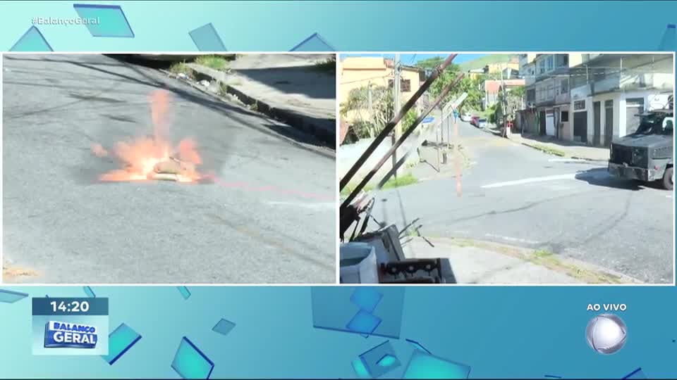 Esquadrão Antibombas detona artefato em rua da zona norte do Rio de Janeiro