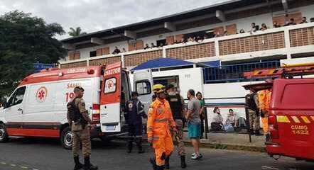 Alunos foram levados para a UPA