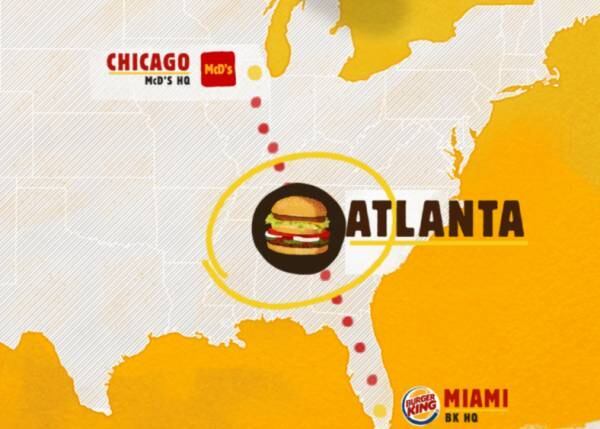 O “McWhopper” seria servido durante um dia na cidade de Atlanta, nos Estados Unidos, com o objetivo único de disseminar o conhecimento sobre o Dia da Paz