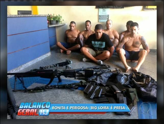 As duas agiam a mando do traficante Fu da Mineira (à direita na foto), preso na última terça-feira (11). O criminoso pertence à maior facção do Rio de Janeiro. A polícia diz acreditar que vai chegar a outros integrantes dessa quadrilha que roubava cargas na região