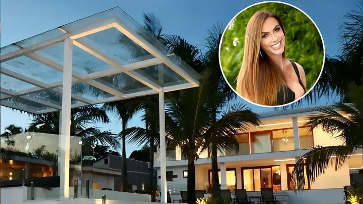 Rodrigo Faro viajou para o interior do Rio de Janeiro com a missão de invadir a mansão da jornalista e apresentadora Nicole Bahls! A propriedade está dando o que falar nas redes sociais e chama a atenção pelos 20 mil metros quadrados — o que equivale a três campos de futebol; confira detalhes na galeria a seguir!