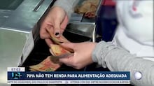 Sete em cada dez brasileiros não tem renda para alimentação adequada