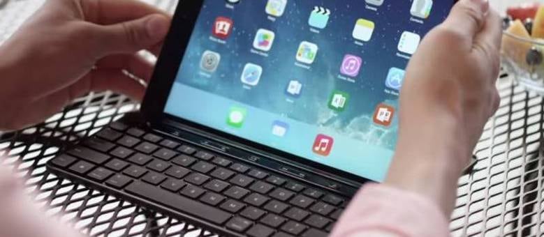 Teclado é compatível com Android, iPad e até smartphones