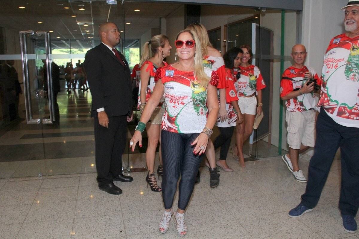 Susana Vieira brilhou no evento organizado pela Grande Rio