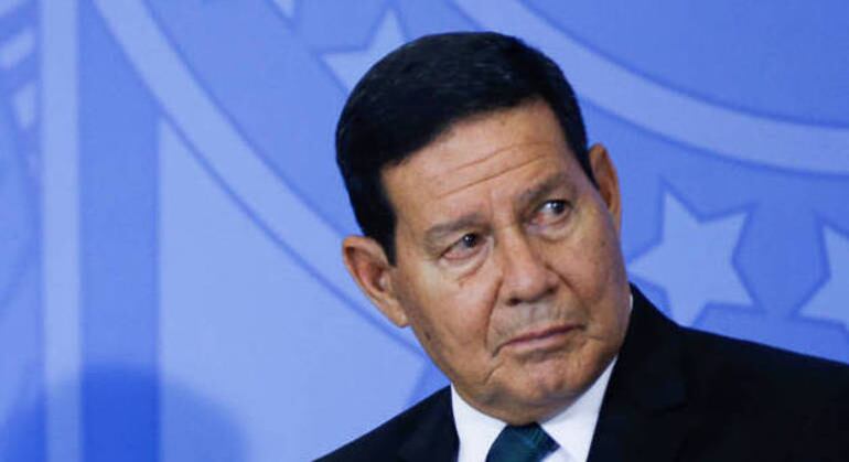 O vice-presidente da República, Hamilton Mourão
