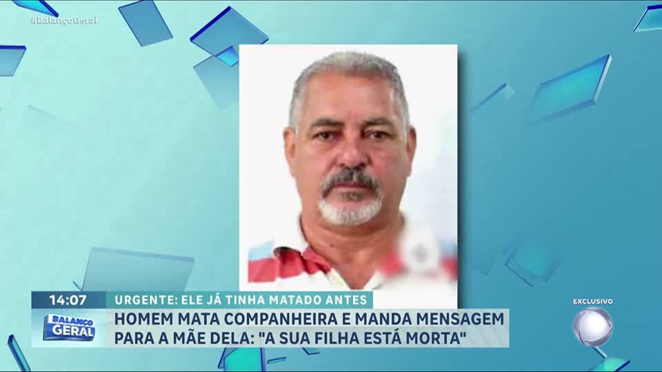Homem mata companheira em SP e manda mensagem para a mãe dela: ‘A sua filha está morta’