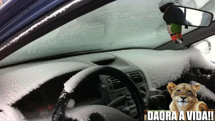 Esqueceu a janela aberta no inverno, né?