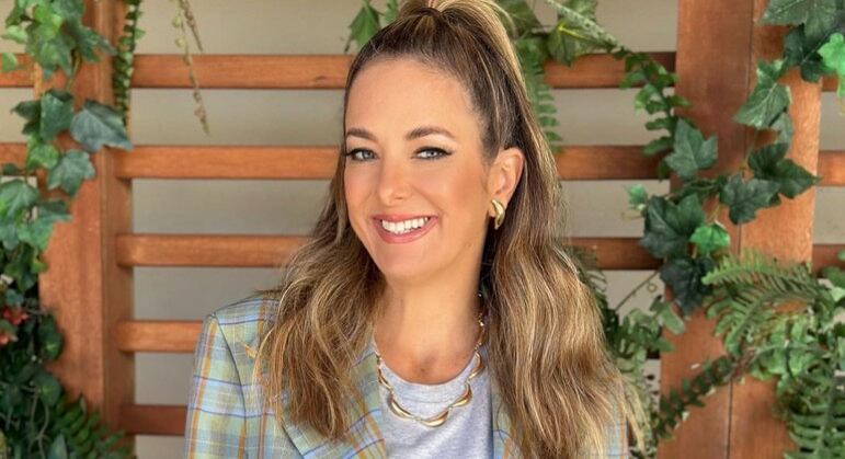 Apresentadora fala sobre relação da filha com a vida artística