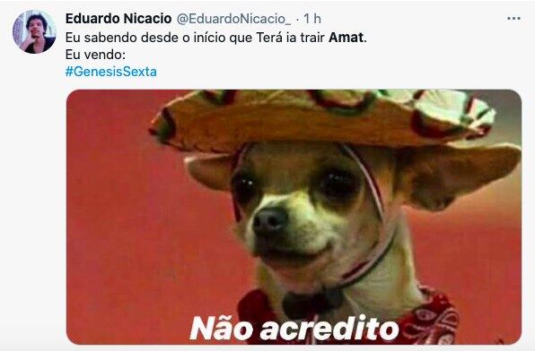 Mesmo sabendo que Terá quebraria suas promessas com a esposa, muita gente ficou chocada e revoltada com a cena