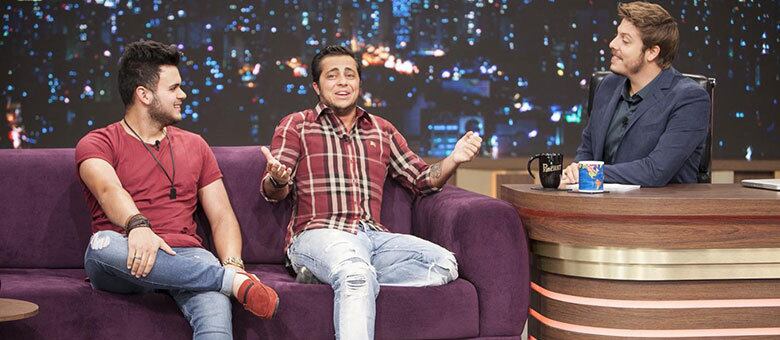 Gabriel e Thammy Miranda participam do Programa do Porchat desta quinta-feira (23)