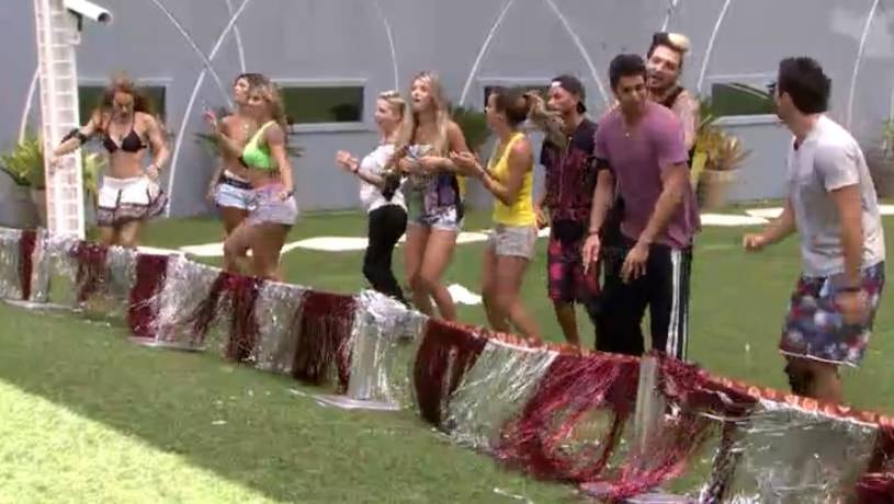 Brothers se jogam no samba