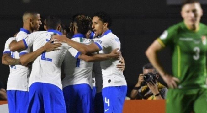 Brasil 3 x 0 Bolívia