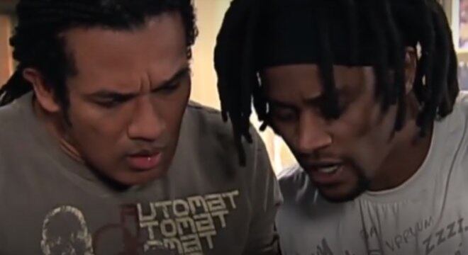 Cena de Caminhos do Coração exibida pela Record TV