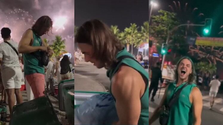 Erthal virou assunto na última semana após publicar vídeos enquanto trabalhava vendendo bebidas em Copacabana, na zona sul do Rio de Janeiro. O ator viralizou na internet com seu novo empreendimento. "Se eu tivesse triplicado o meu investimento, teria vendido tudo, porque eu era o único que tinha bebida gelada e era o melhor atendimento de Copacabana", afirmou Daniel.