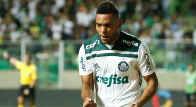 Borja fez o primeiro gol do Palmeiras em Belo Horizonte