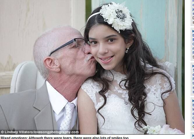 

Amigos e família se reuniram no quintal da casa de Zetz para
acompanhar o “casamento”

Tragédia: Mulher descobre câncer terminal logo após engravidar