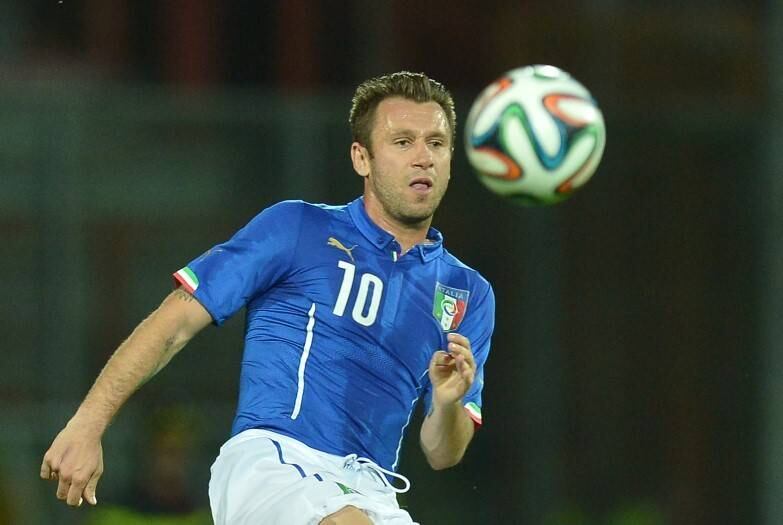 Cassano veste a 10 da Azzurra