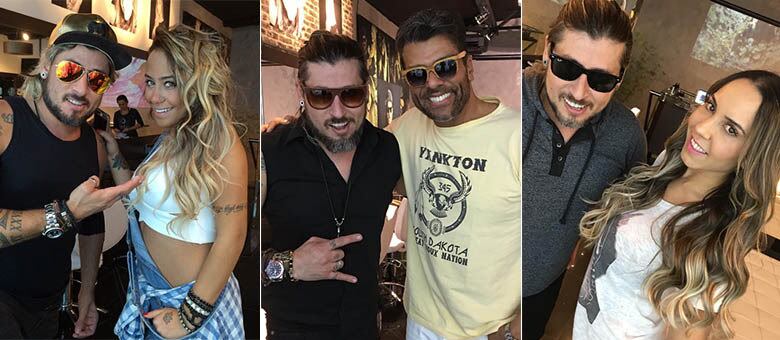 Michel Vidal já repaginou o visual de famosos como Rafaella Santos, Maurício Mattar e Mulher Melão