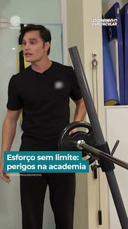 Reprodução canal do Youtube Domingo Espetacular