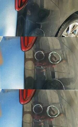 Idoso afirma que PM tacou pedra contra seu carro