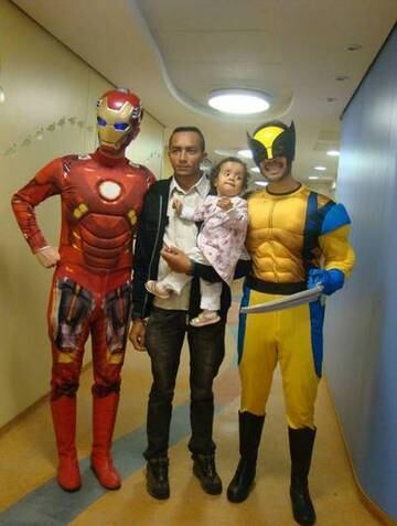 A ação intitulada Pai Herói aconteceu neste fim de semana para comemorar o Dia dos Pais. A criançada recebeu seus super-heróis favoritos e se divertiu em um dia recheado de surpresas, emoção e amor