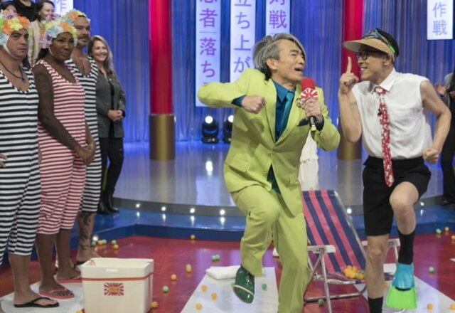 Prova de times 2: sentados em grupo, os trios são submetidos a um teste de conhecimento sobre a história do Japão. No grupo que apresenta a resposta mais distante da correta, um dos competidores vira alvo de uma meleca colorida que cai sobre sua cabeça. A última equipe a manter "sobrevivente(s)" ganha. Todos estão vestidos de unicórnio.
Prova de duelos 2: vestidos em trajes de banho, com boia e pé de pato, os participantes encaram um circuito escorregadio e cheio de dificuldades que simula um dia de praia. Até um ônibus lotado está no percurso dos competidores, que têm uma missão a cumprir. Uma novidade muda a estrutura desta prova

