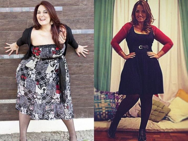 Lembra-se dela? A atriz Renata Celidônio, depois de perder 60 kg após uma cirurgia bariátrica, ainda quer eliminar mais 20 kg para conquistar a silhueta que sempre quis. Com 1,72 m, a morena já chegou a pesar 154 kg e, com a cirurgia, aliada à reeducação alimentar e exercícios, passou do manequim 60 para 44 em pouco tempo!

Já foram 60 kg! Ex-gordinha, Renata Celidônio ainda quer emagrecer mais 20 kg. Veja antes e depois