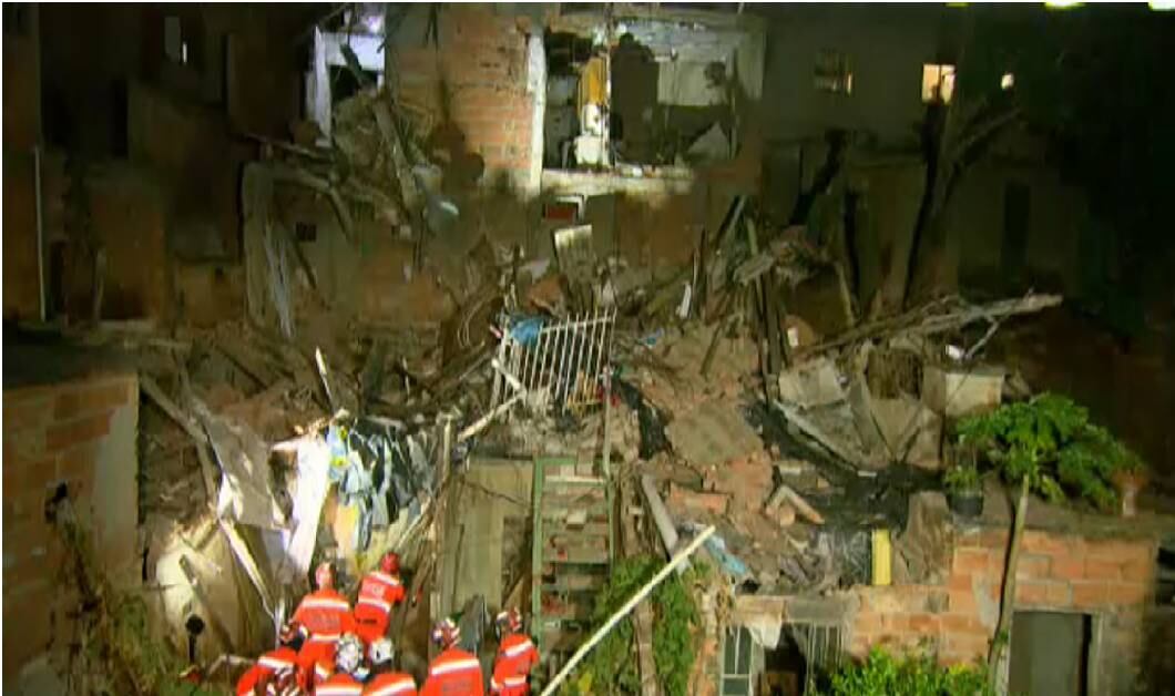 Desabamento ocorreu na região Oeste de BH