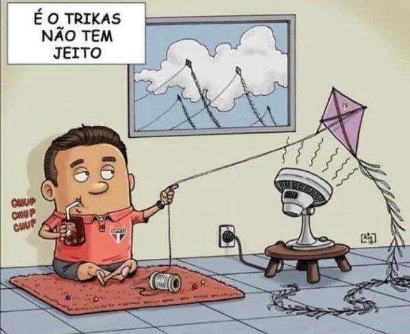 Trikas? Novo apelido do São Paulo é prato cheio para memes dos rivais.