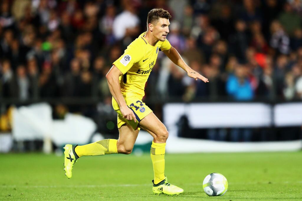 Thomas Meunier é lateral do Paris Saint-Germain
