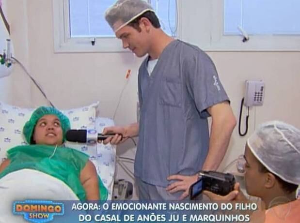 Juliana, mulher de Marquinhos, deu à luz seu primeiro filho