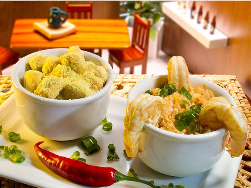 Armazem 25
Prato-Junto e Misturado: Casquinha de Salmão com camarão.
Local:Rua Luiz de Camões, 20 - Vila Laura

